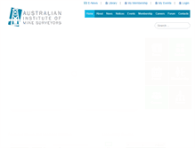 Tablet Screenshot of minesurveyors.com.au